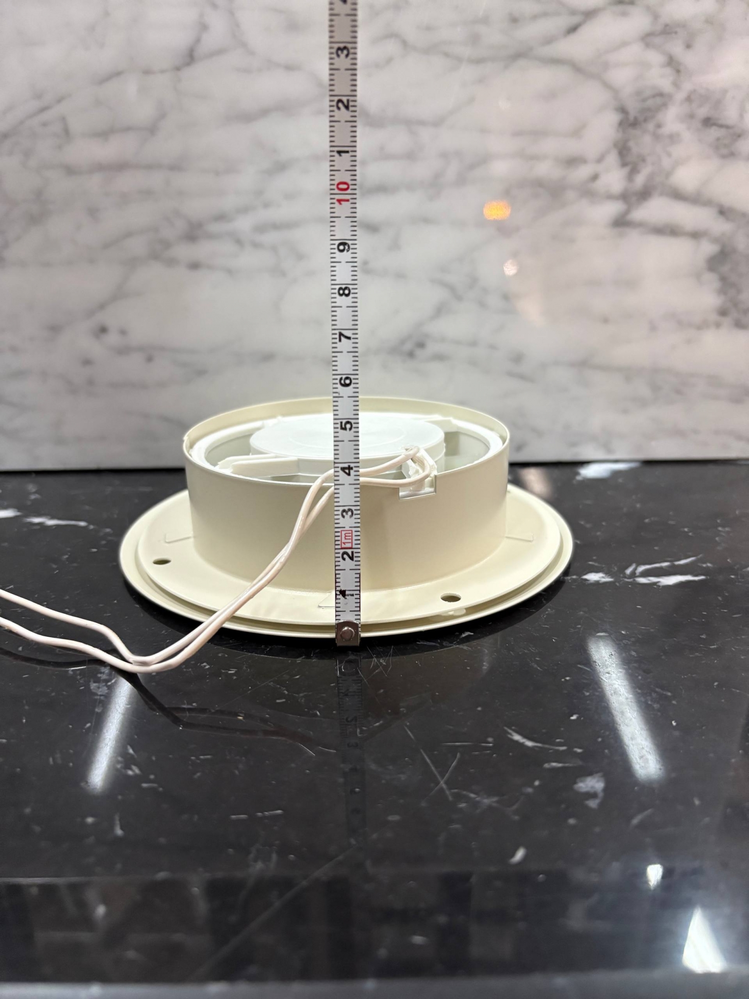 Диффузор на магнитах с вентилятором ТД100 шампань цветочный орнамент 100 мм