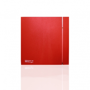 Вентилятор Soler & Palau Silent Design 200 CHZ 3C Red (таймер, датчик влажности)