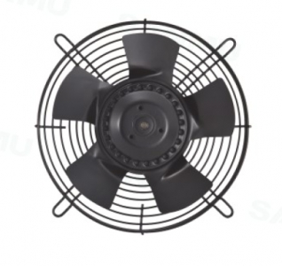 Осевой вентилятор с защитной решеткой Ровен YWF(K)2E-300-Z (Axial fans) всасывание
