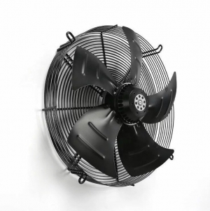 Осевой вентилятор с защитной решеткой Ровен YWF(K)2E-300-Z (Axial fans) всасывание