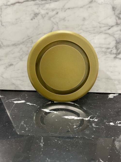 Тонкий бесшумный вытяжной вентилятор для ванной Mmotors ММC 100 золотой