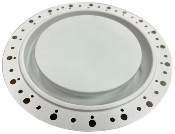 РЭД-ЛУК-SIR-D дизайнерский потолочный диффузор скрытого монтажа без видимого фланца secret белый 200