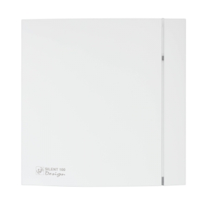 Вентилятор Soler & Palau Silent Design 100 CRZ Matt White 4C (Таймер)