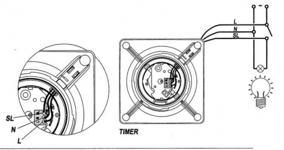 Накладной вентилятор Cata E 100 GST Silver (таймер) + обратный клапан