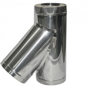 Сэндвич тройник 45° У-образный 150/230 (нерж 0,5 / нерж 0,5)