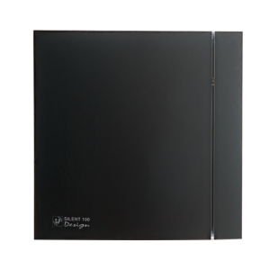 Вентилятор Soler & Palau Silent Design 100 CRZ Matt Black 4C (таймер)