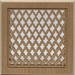 Решетка декоративная деревянная на магнитах Пересвет К-03 150х150мм