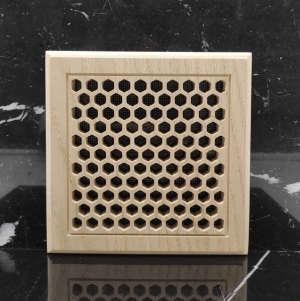 Решетка декоративная деревянная на магнитах Пересвет К-20 150х150мм