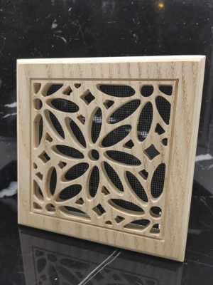 Решетка декоративная деревянная на магнитах Пересвет К-29 150х150мм
