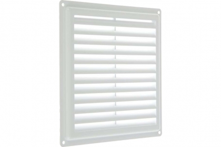 Решётка вентиляционная Ванвент 300х300мм неразъёмная, без сетки