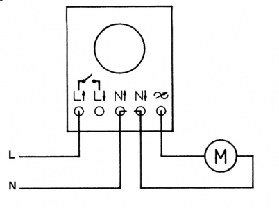 Регулятор скорости вентилятора Soler & Palau Reb-1N (плавный)