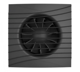 Вентилятор накладной ERA DiCiTi SILENT 5C Matt Black d125