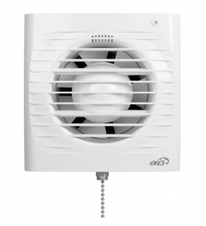 Вентилятор накладной ERA ERA 4C-02 D100 с обратным клапаном, шнуровым тяговым выключателем