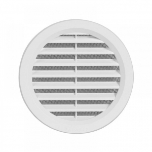 Решетка вентиляционная пластиковая Haco VM Ø125 Белый
