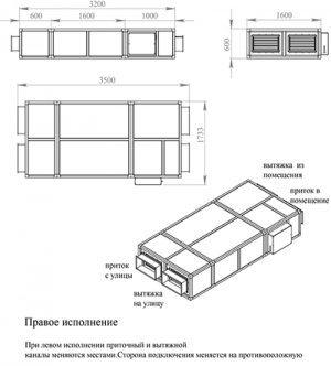 Приточно-вытяжная установка Breezart 2700 Lux RP SB