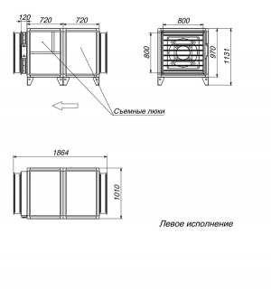 Вытяжная установка Breezart 10000 EXTRA